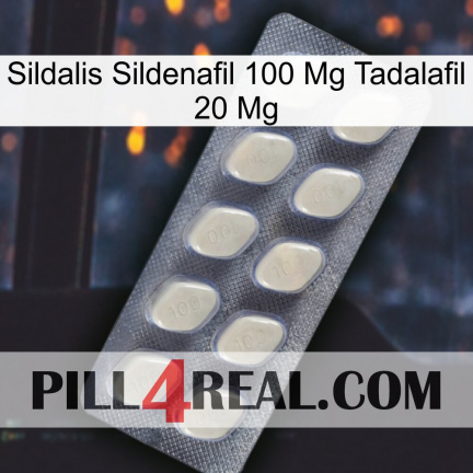 Sildalis Sildenafil 100Mg Tadalafil 20Mg 08